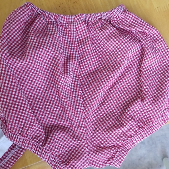 3 piece USC (South Carolina) gingham outfit - Picture 3 of 5